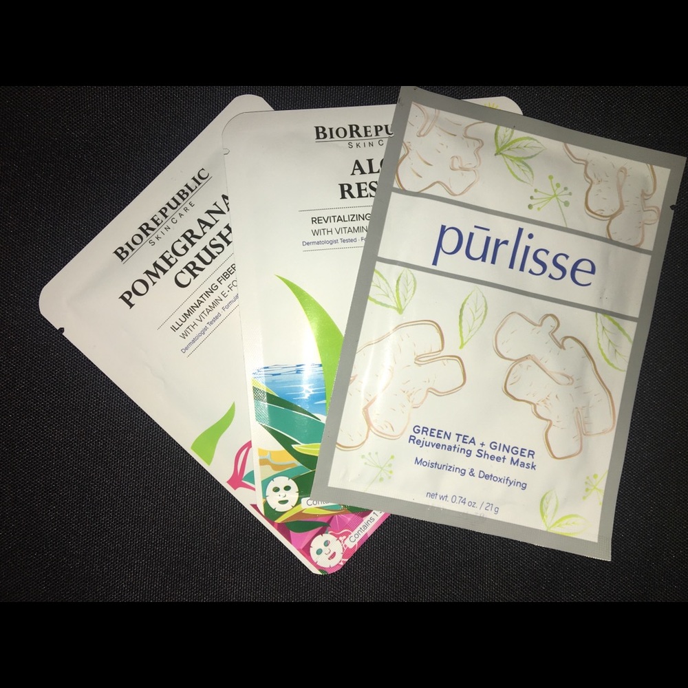 *SOLD* 3 sheet masks